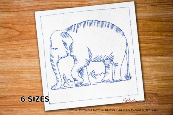 Indian Elephant Embroidery Design Review