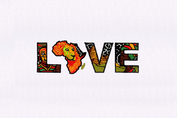 Love for Africa: A Seasonal Embroidery Design Worth Curating