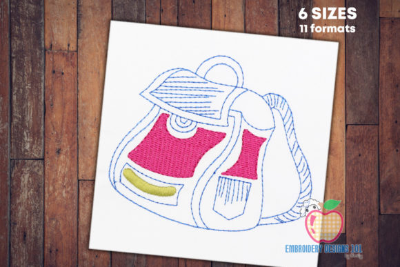 Women’s Leather Bag Sketch